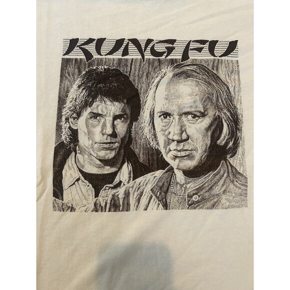 Vtg David Carradine Kung Fu The Legend Continues XL Fruit Of The Loom Best Rare! - Picture 2 of 10